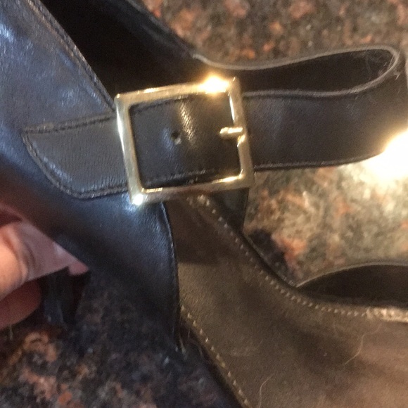 14th and union black pumps with buckle - Picture 3 of 4